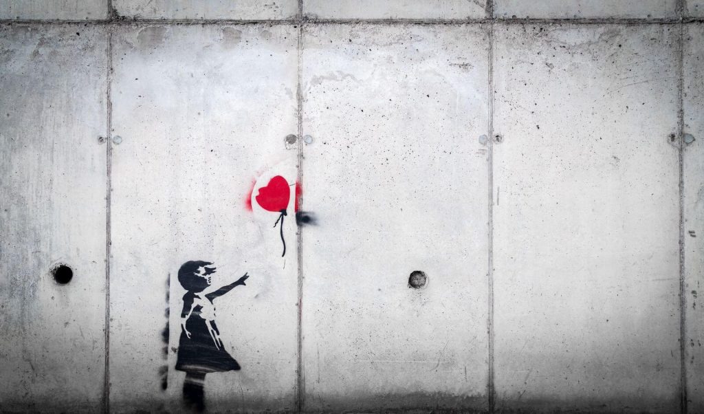 Banksy Heart Balloon